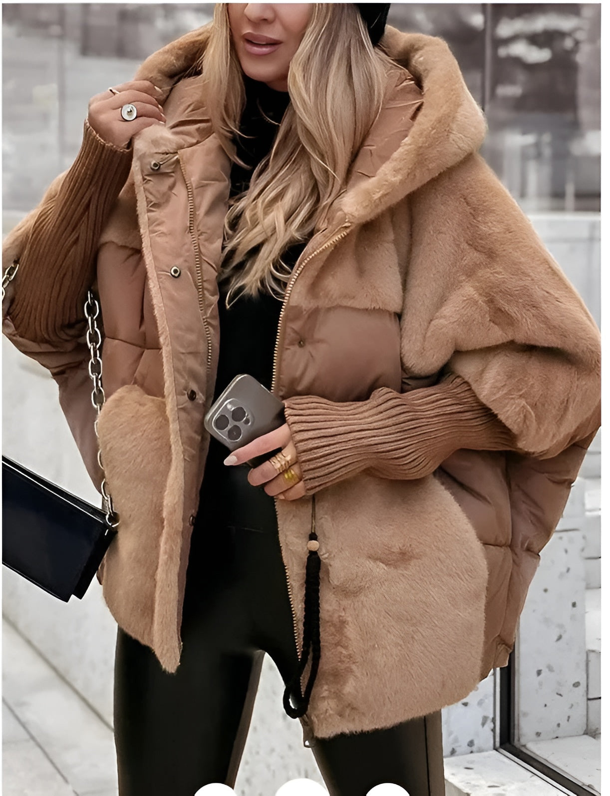 Valerie | Plumífero Patchwork Oversize