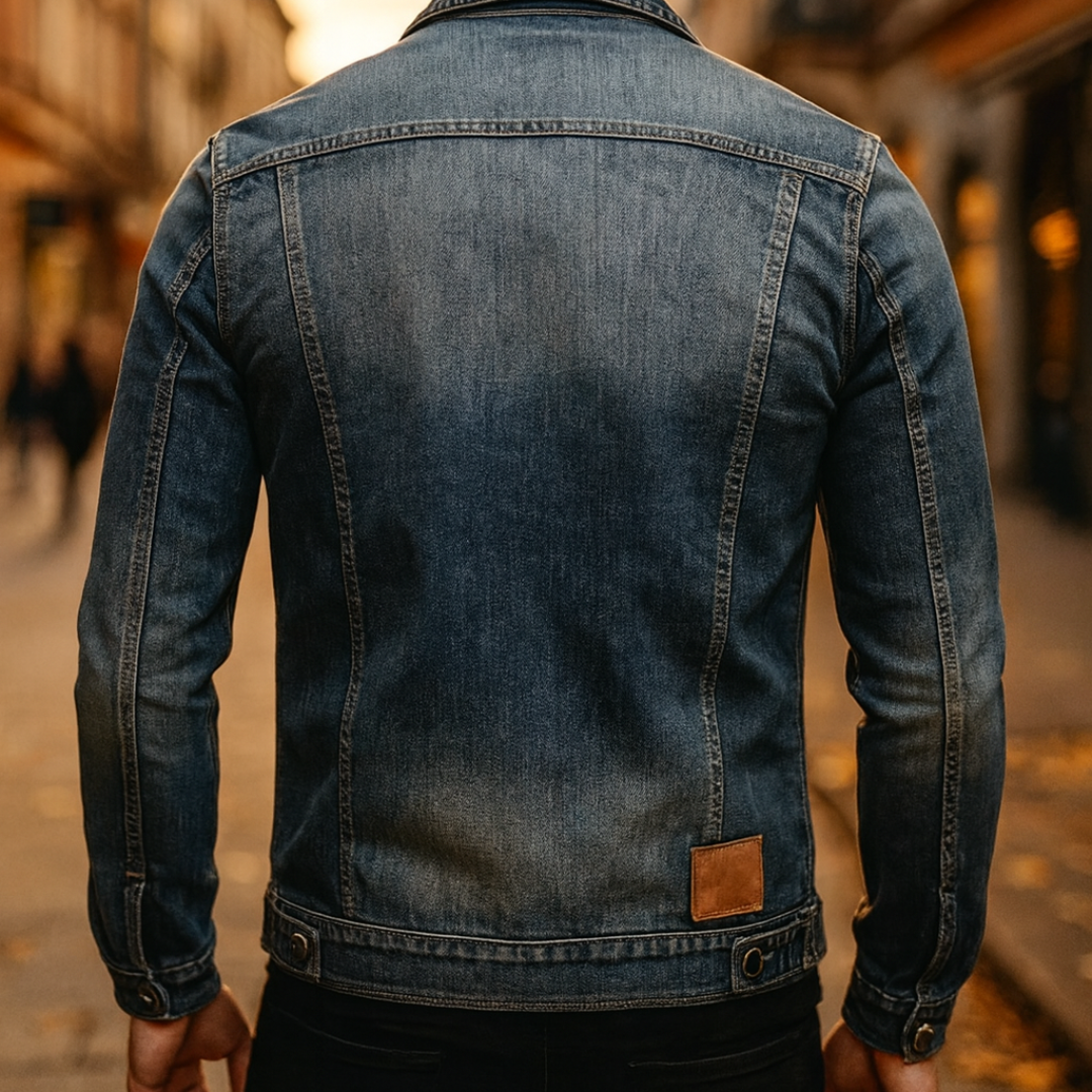 Juan | Chaqueta Denim Premium 75% Algodón