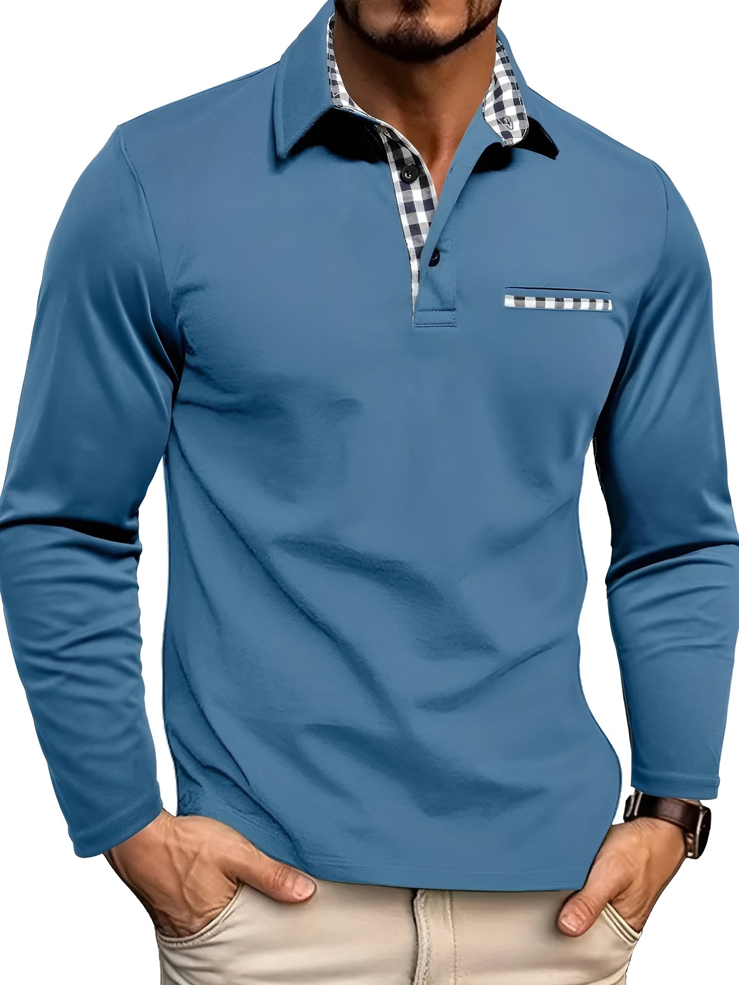 Victor | Polo de Manga Larga Elegante