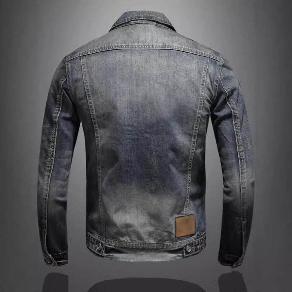 Juan | Chaqueta Denim Premium 75% Algodón