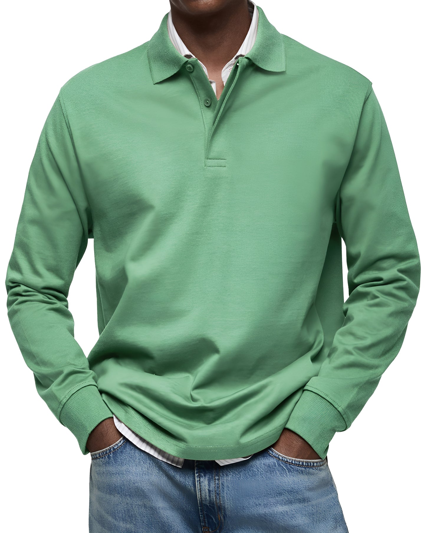 Pedro | Polo de Lujo de Manga Larga
