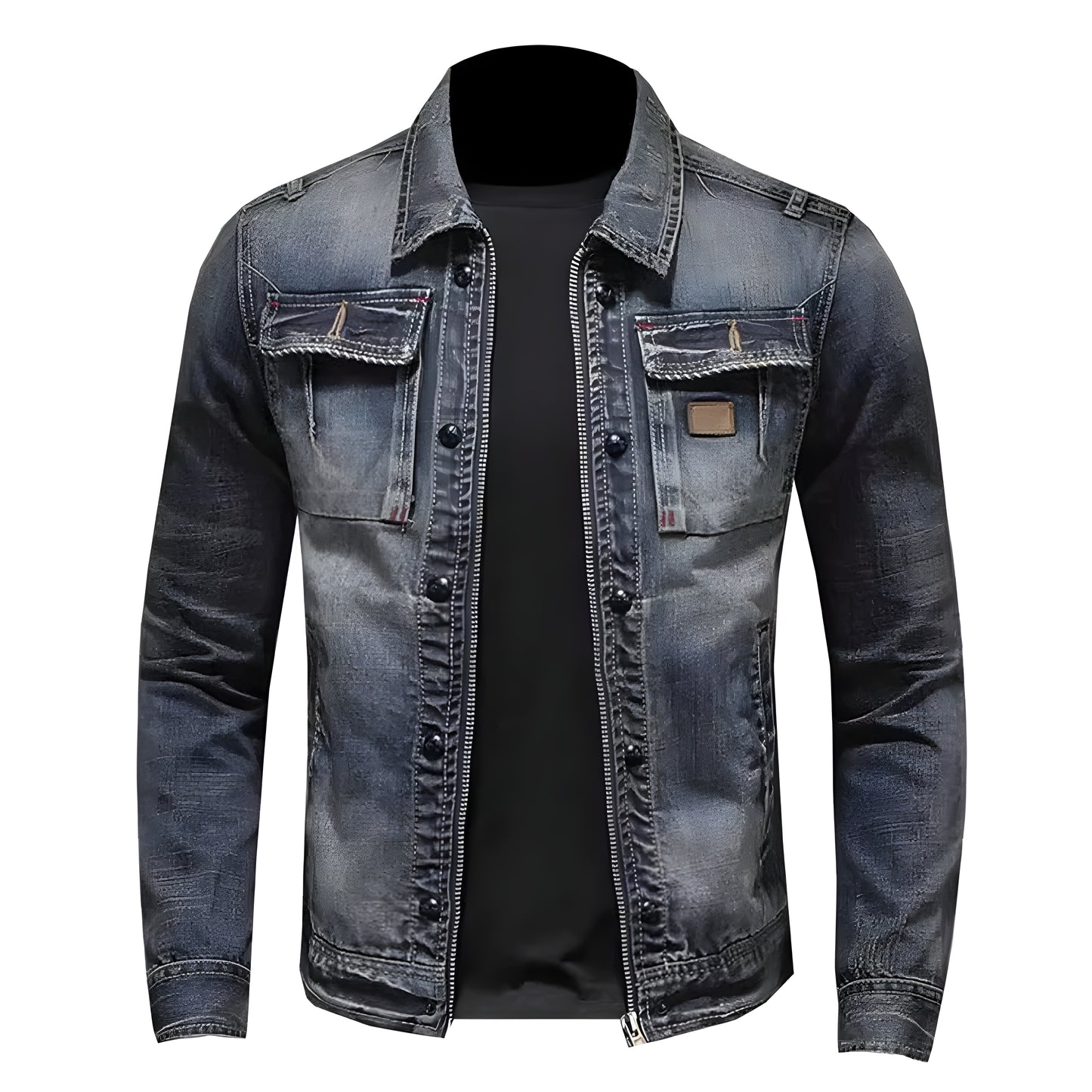 Juan | Chaqueta Denim Premium 75% Algodón