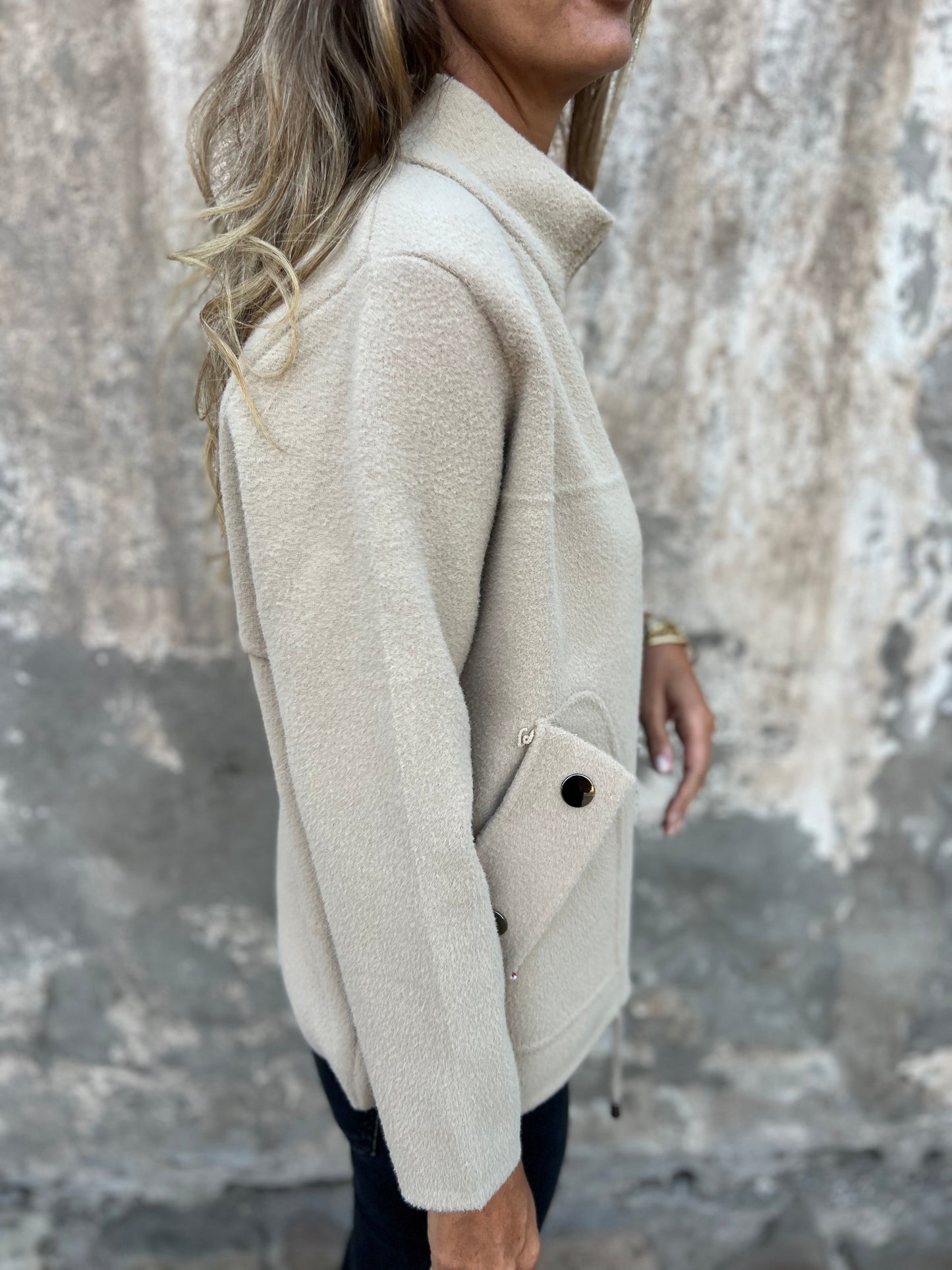 Eva | Chaqueta Elegante con Cintura Ajustable