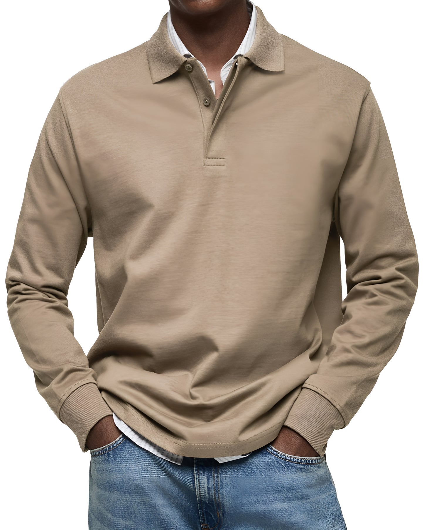 Pedro | Polo de Lujo de Manga Larga