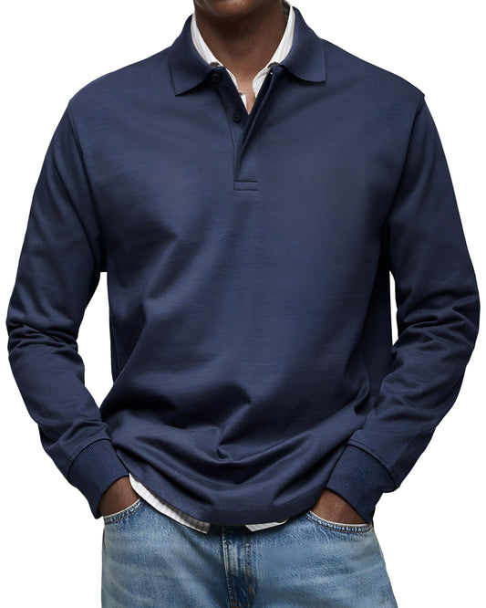Pedro | Polo de Lujo de Manga Larga