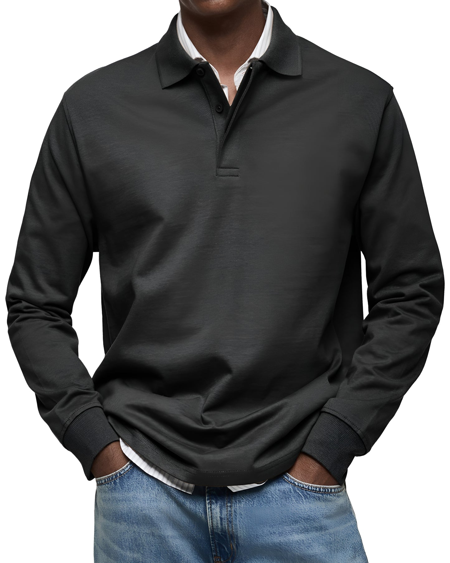 Pedro | Polo de Lujo de Manga Larga