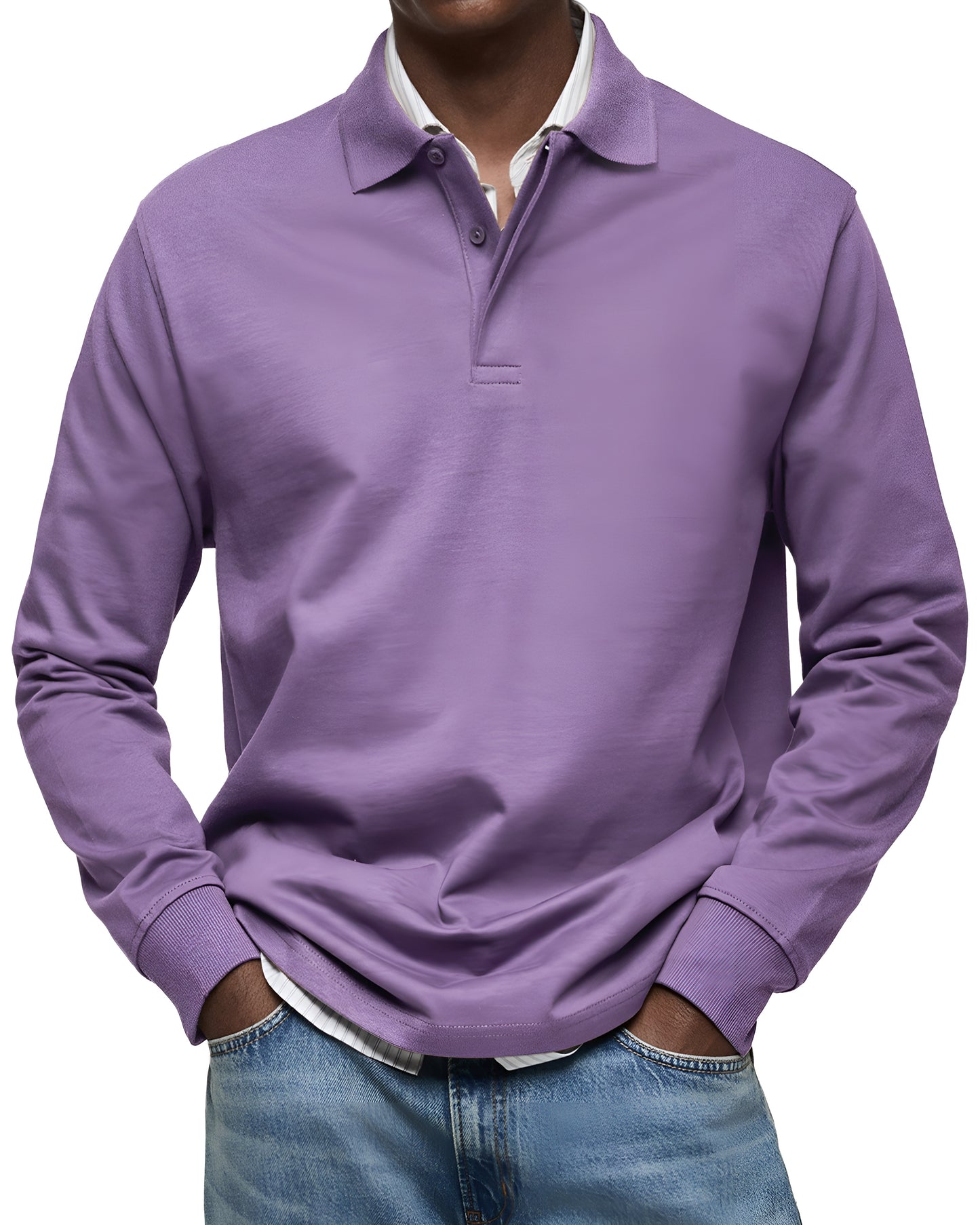 Pedro | Polo de Lujo de Manga Larga