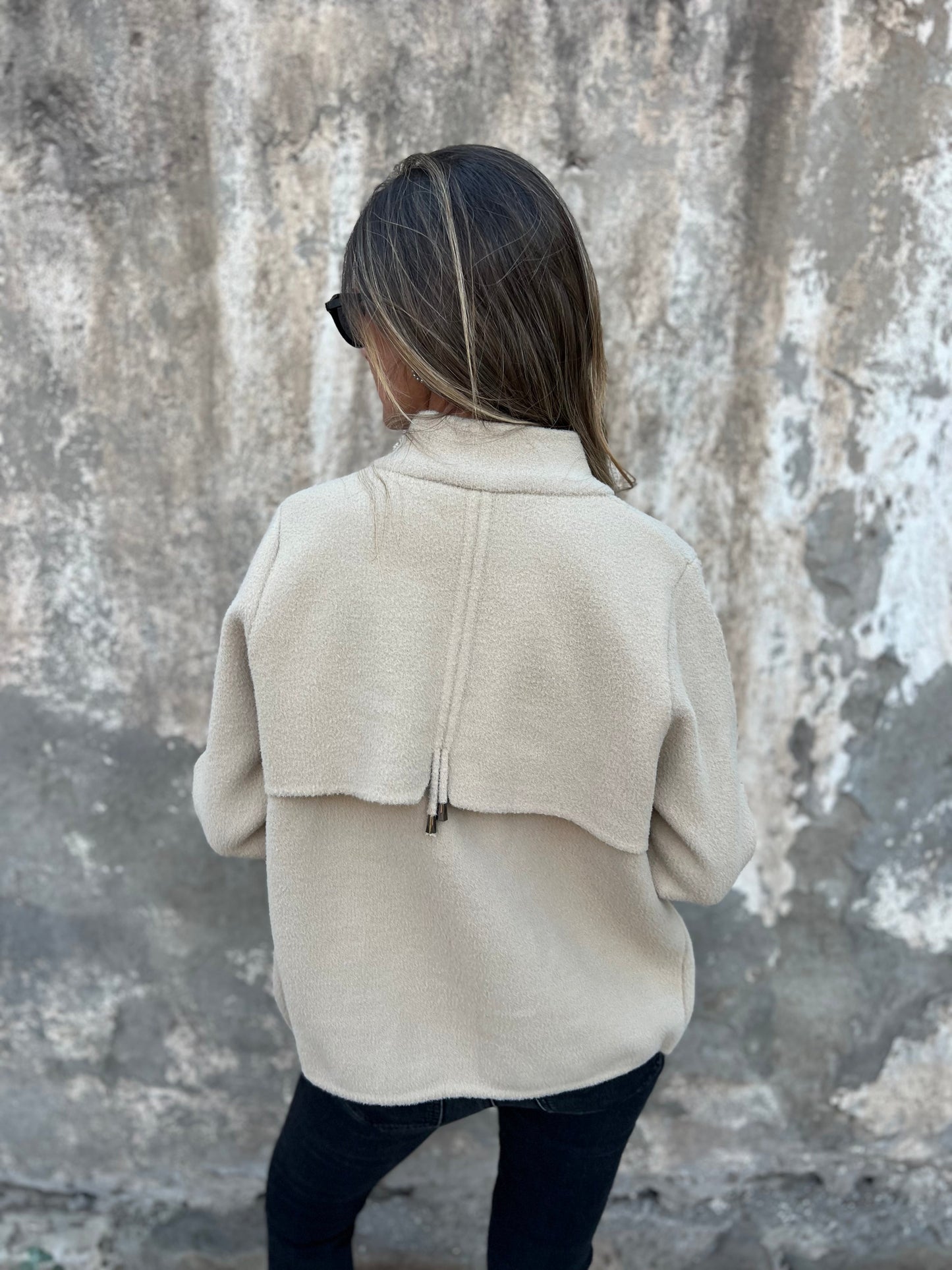 Eva | Chaqueta Elegante con Cintura Ajustable