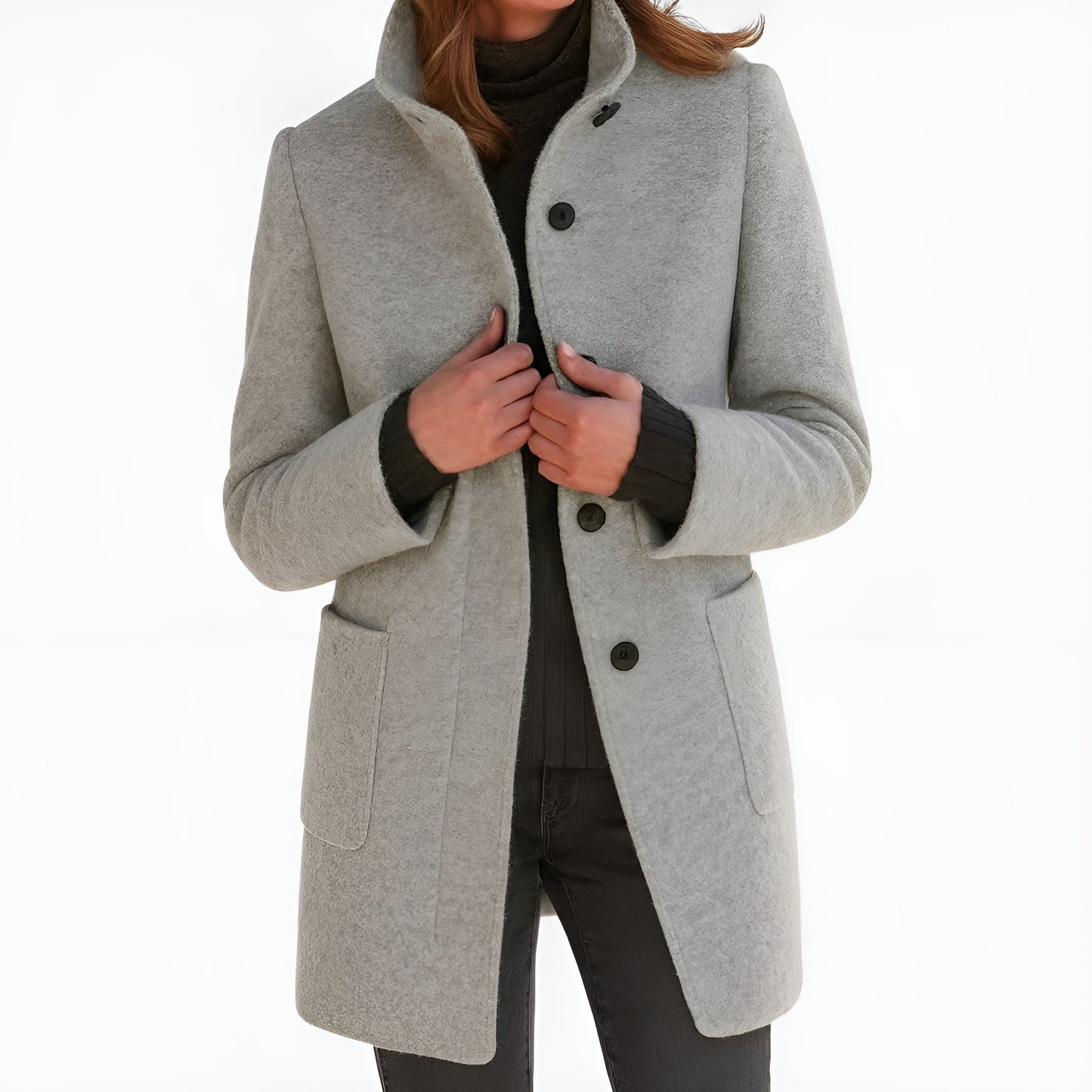 Cristina | Chaqueta de Invierno Elegante y Cálida de Lana