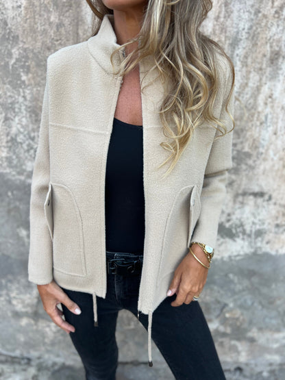 Eva | Chaqueta Elegante con Cintura Ajustable