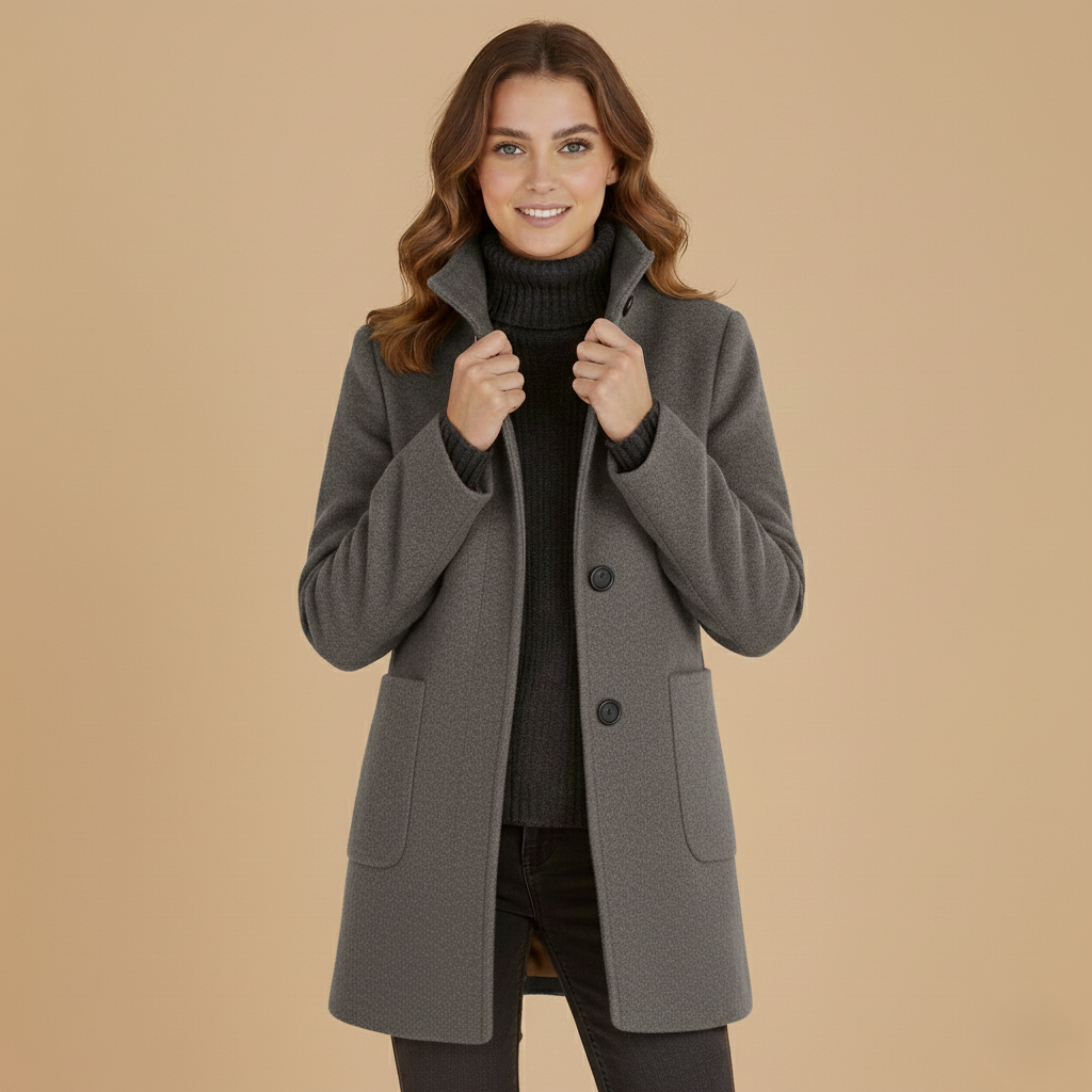 Cristina | Chaqueta de Invierno Elegante y Cálida de Lana