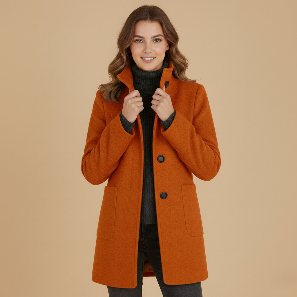 Cristina | Chaqueta de Invierno Elegante y Cálida de Lana