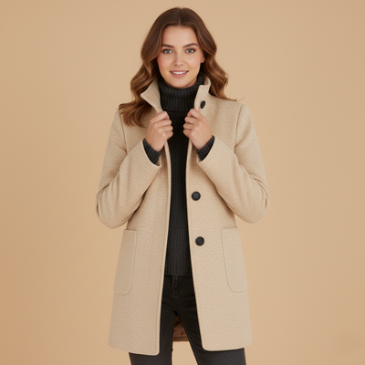 Cristina | Chaqueta de Invierno Elegante y Cálida de Lana