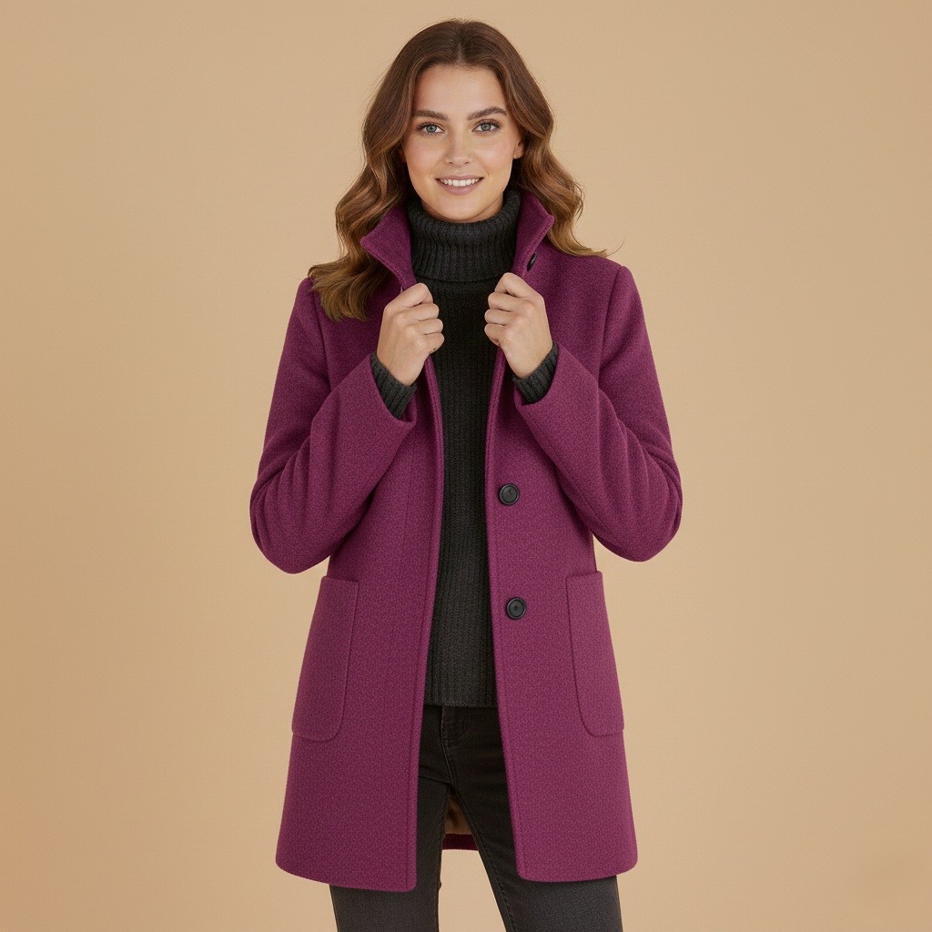 Cristina | Chaqueta de Invierno Elegante y Cálida de Lana