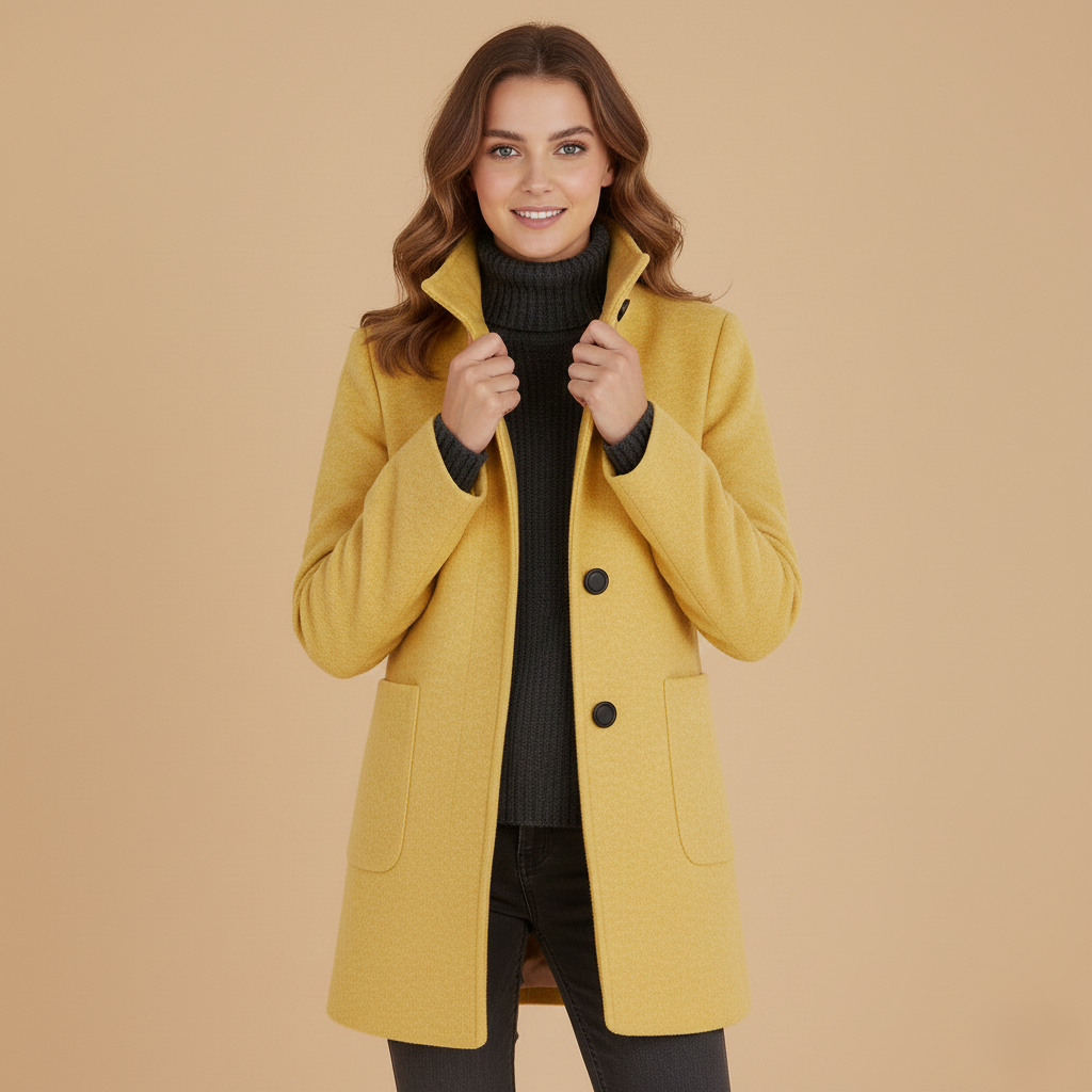 Cristina | Chaqueta de Invierno Elegante y Cálida de Lana