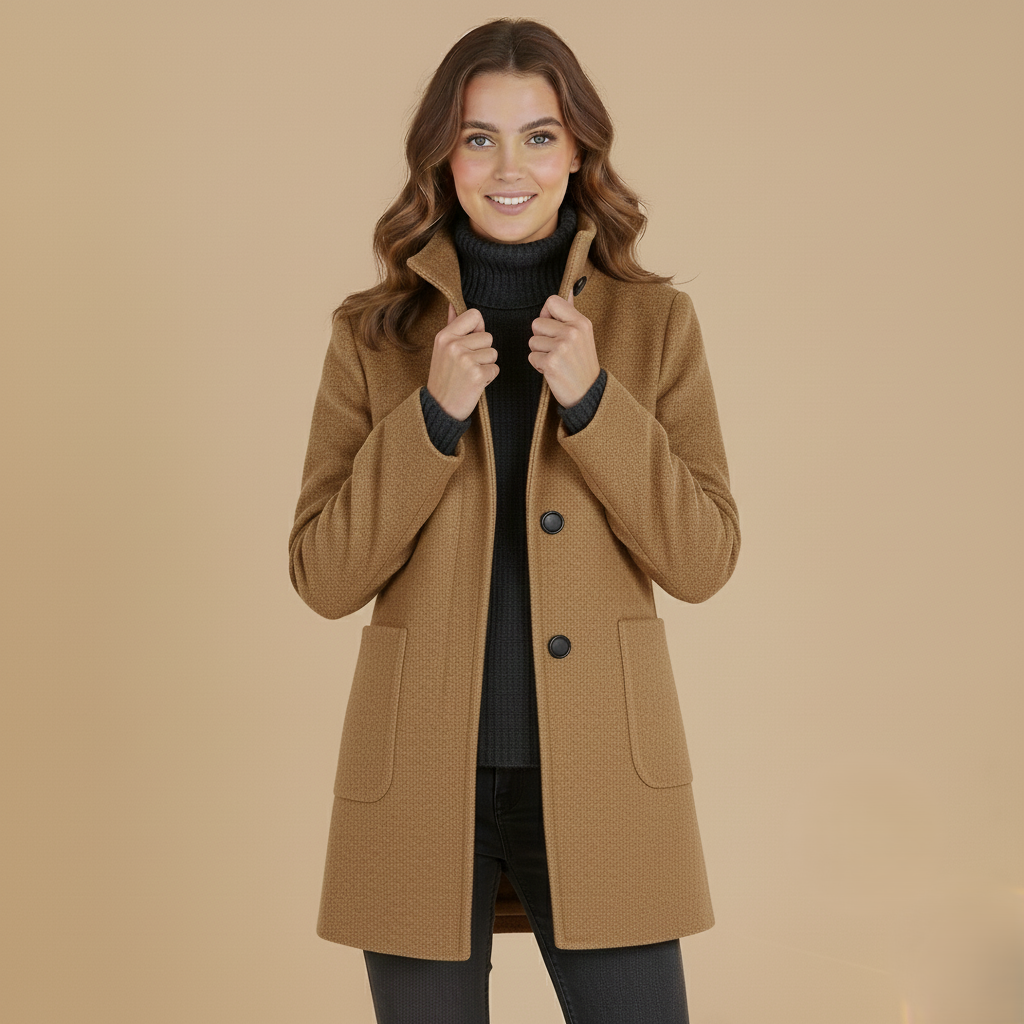 Cristina | Chaqueta de Invierno Elegante y Cálida de Lana
