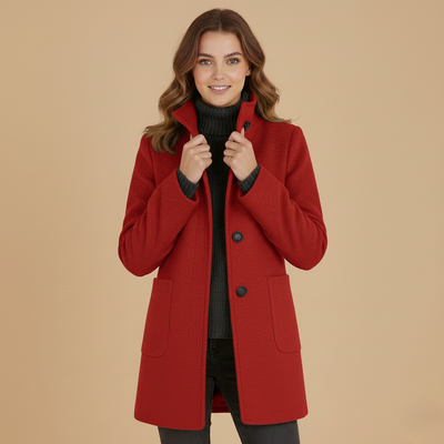 Cristina | Chaqueta de Invierno Elegante y Cálida de Lana