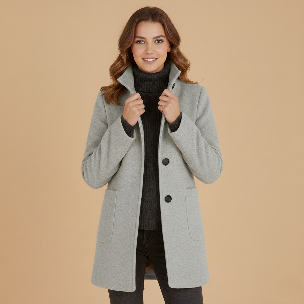Cristina | Chaqueta de Invierno Elegante y Cálida de Lana