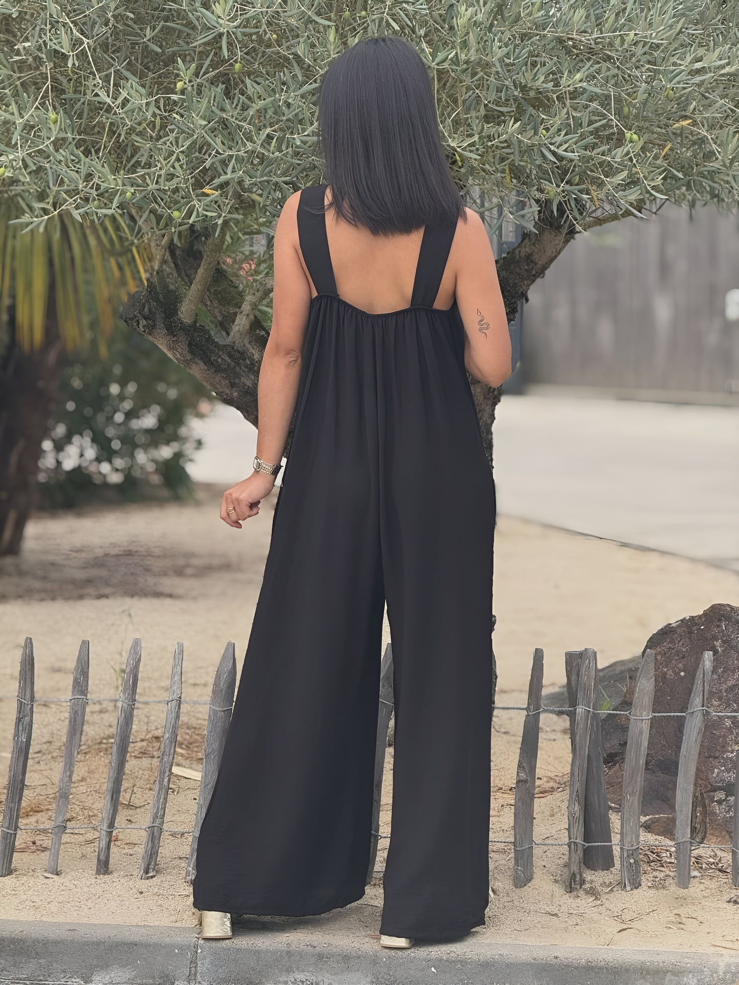Celia | Mono Pantalón Elegante sin Mangas