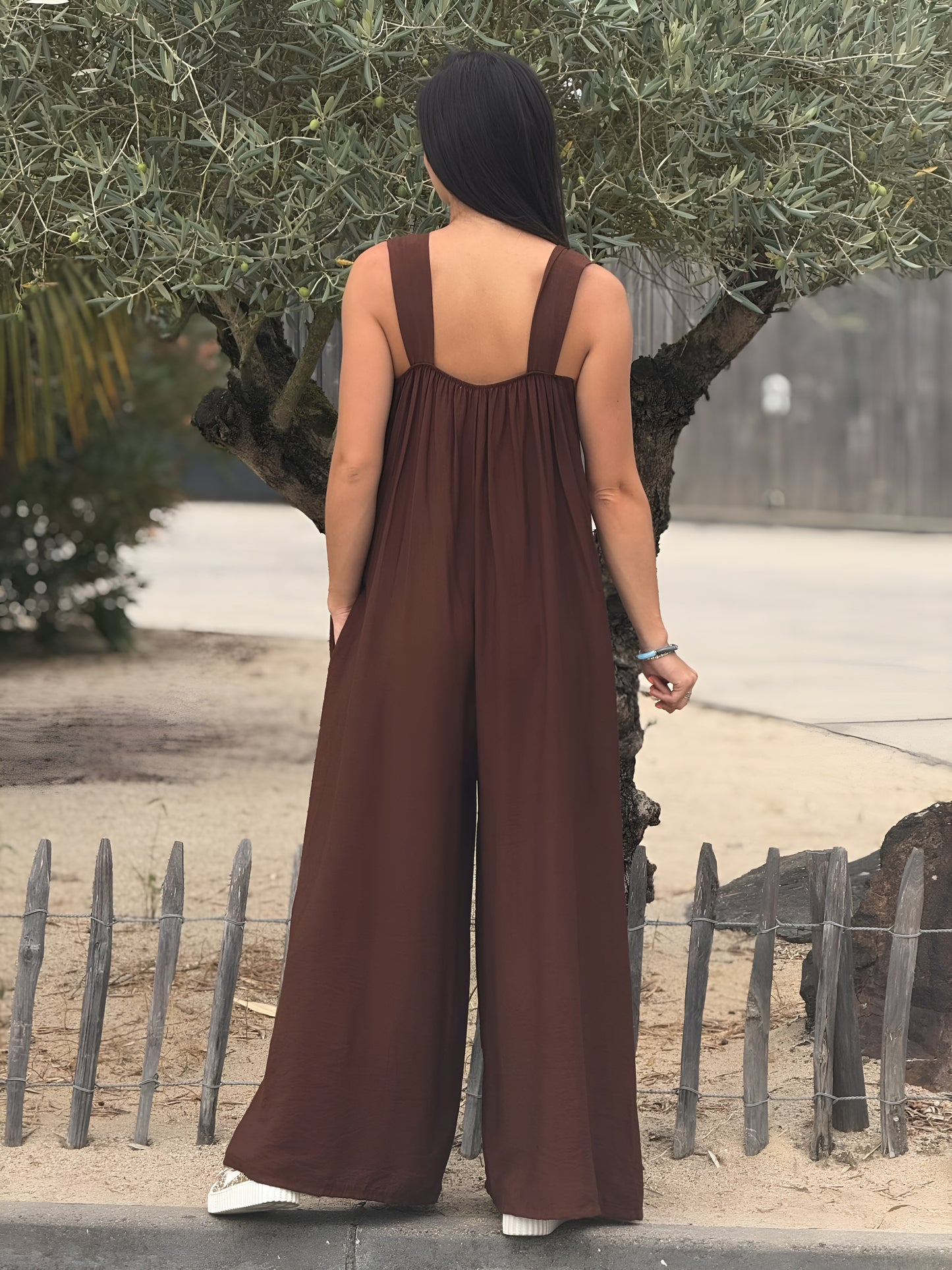 Celia | Mono Pantalón Elegante sin Mangas
