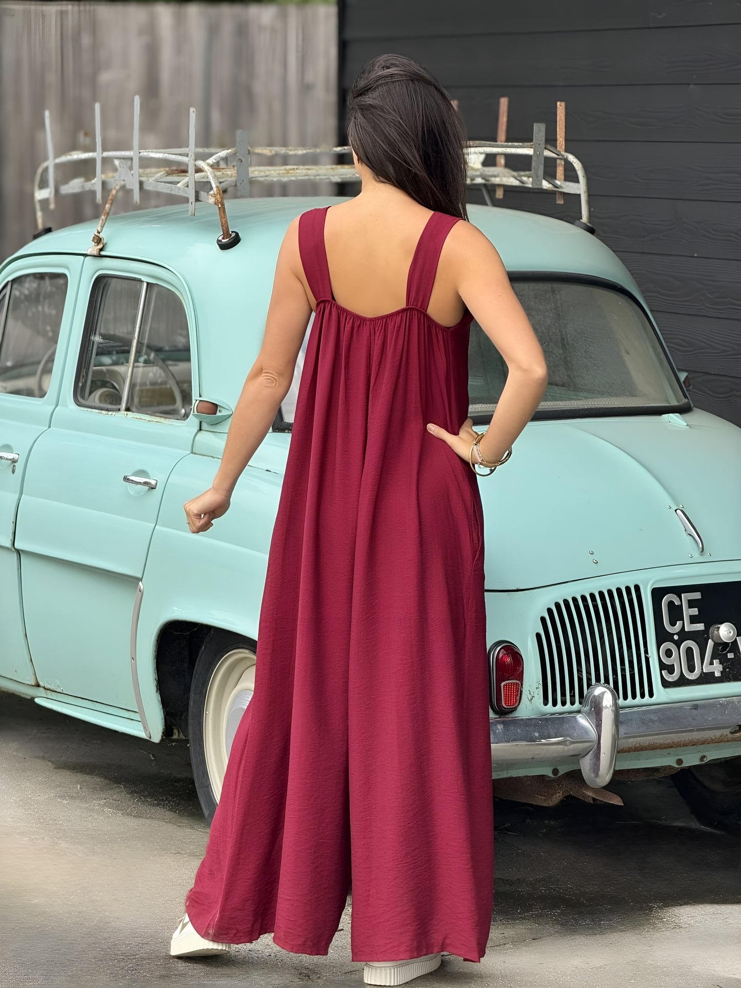 Celia | Mono Pantalón Elegante sin Mangas
