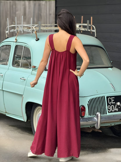 Celia | Mono Pantalón Elegante sin Mangas