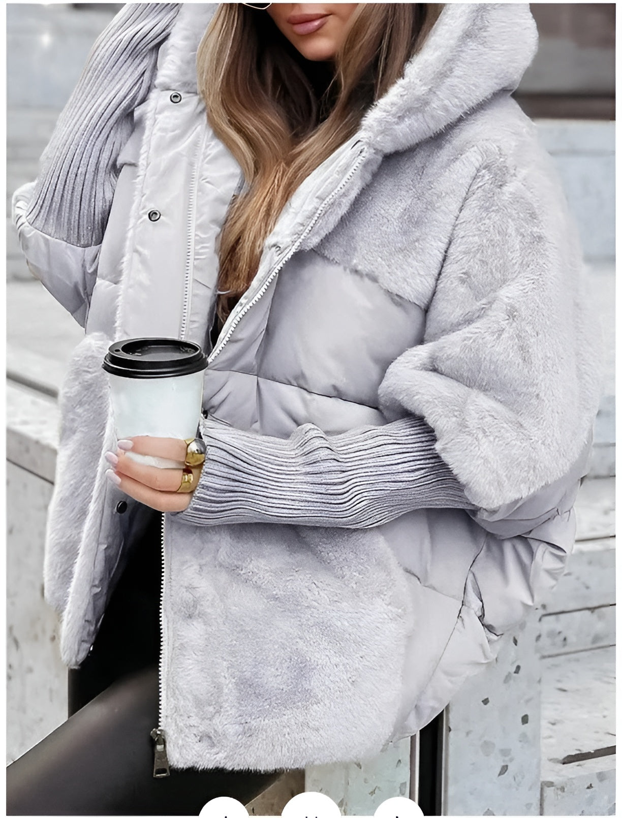 Valerie | Plumífero Patchwork Oversize