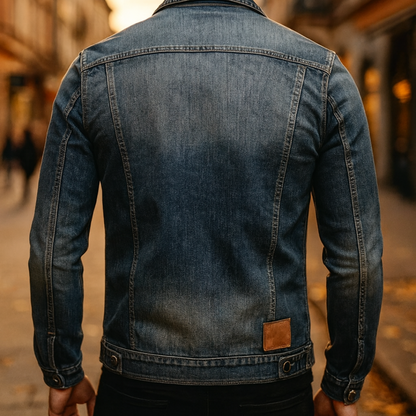 Juan | Chaqueta Denim Premium 75% Algodón