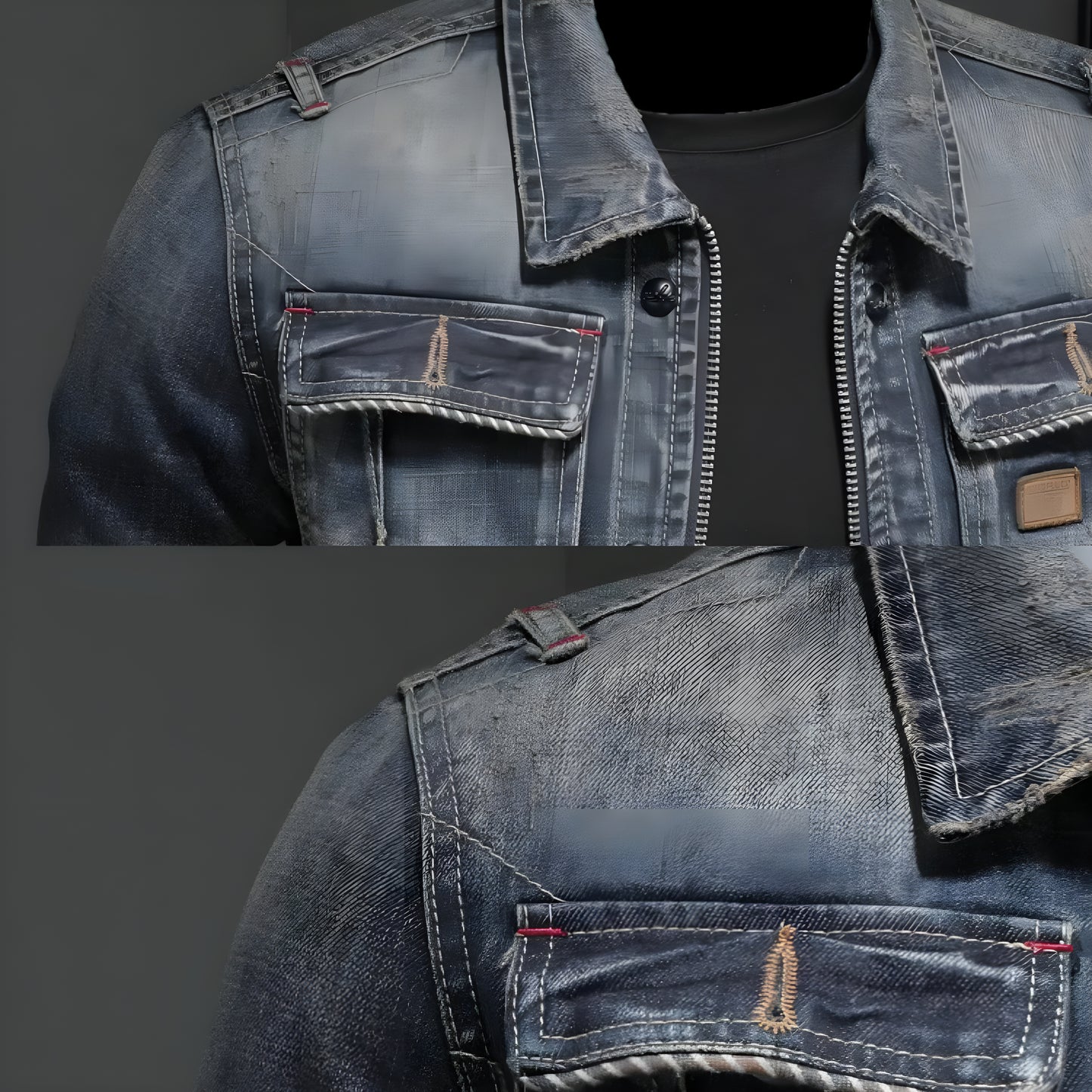 Juan | Chaqueta Denim Premium 75% Algodón