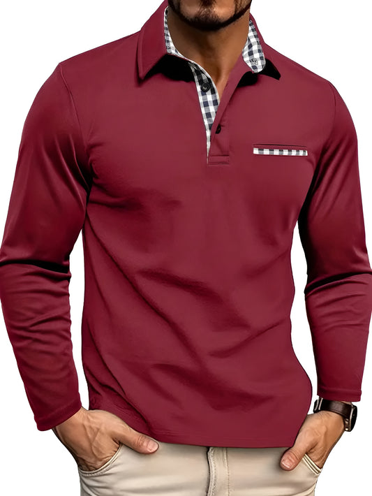 Victor | Polo de Manga Larga Elegante