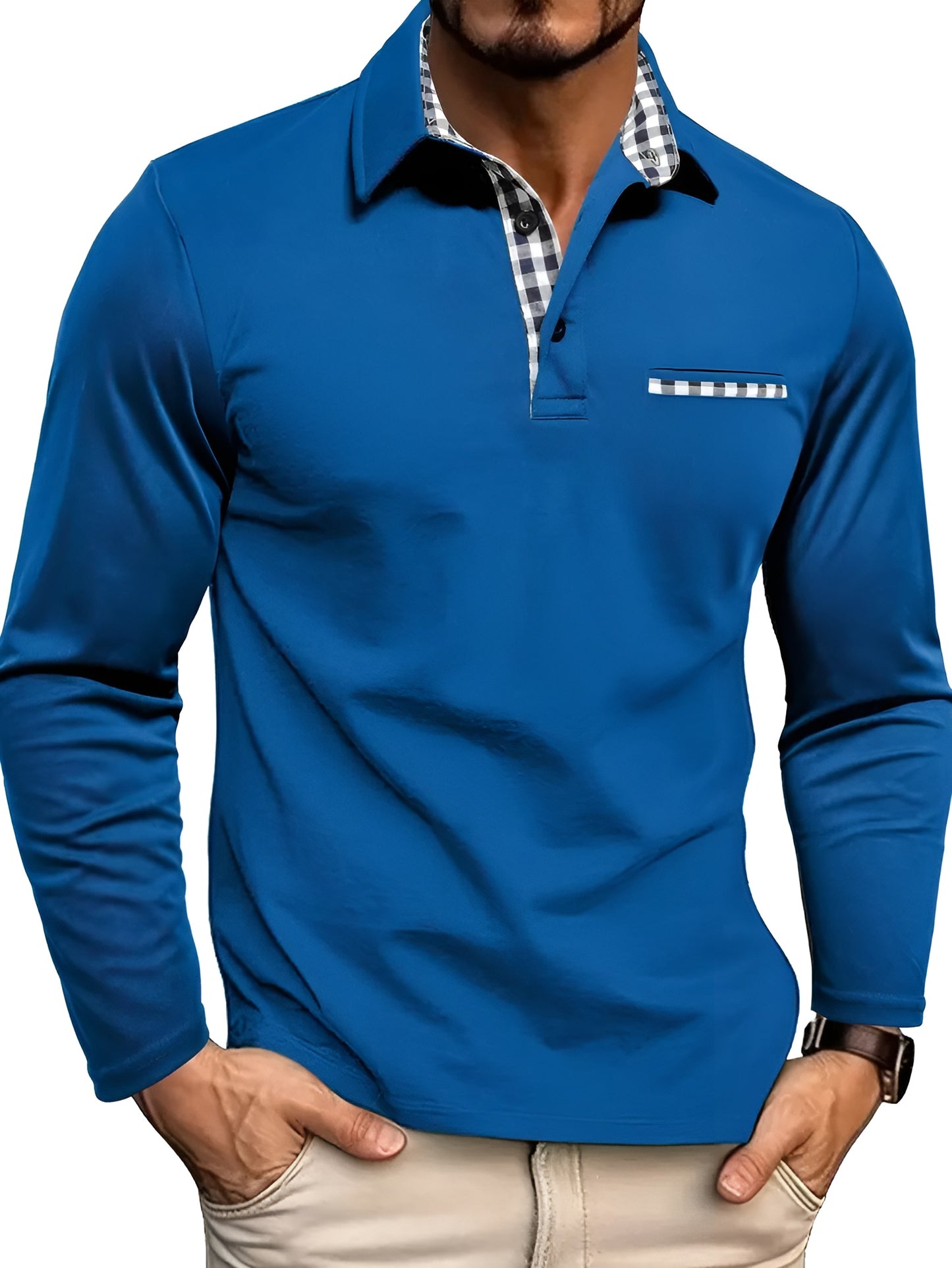 Victor | Polo de Manga Larga Elegante