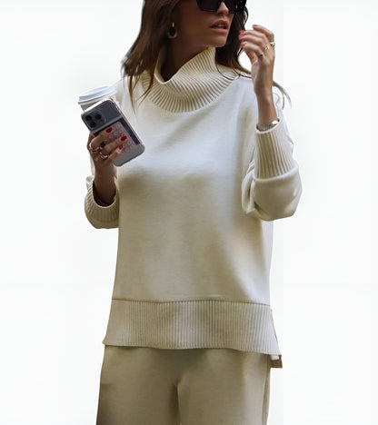 Catalina | Conjunto con Cuello Alto y Cremallera