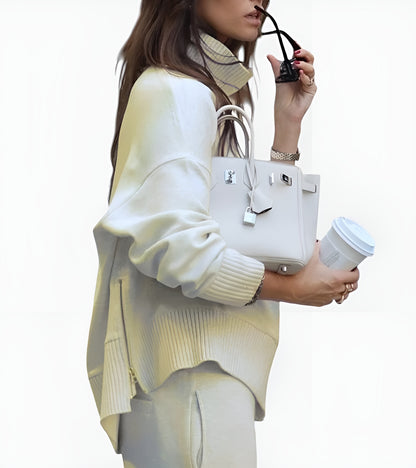 Catalina | Conjunto con Cuello Alto y Cremallera