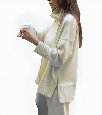 Catalina | Conjunto con Cuello Alto y Cremallera