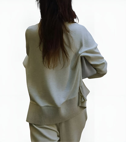 Catalina | Conjunto con Cuello Alto y Cremallera