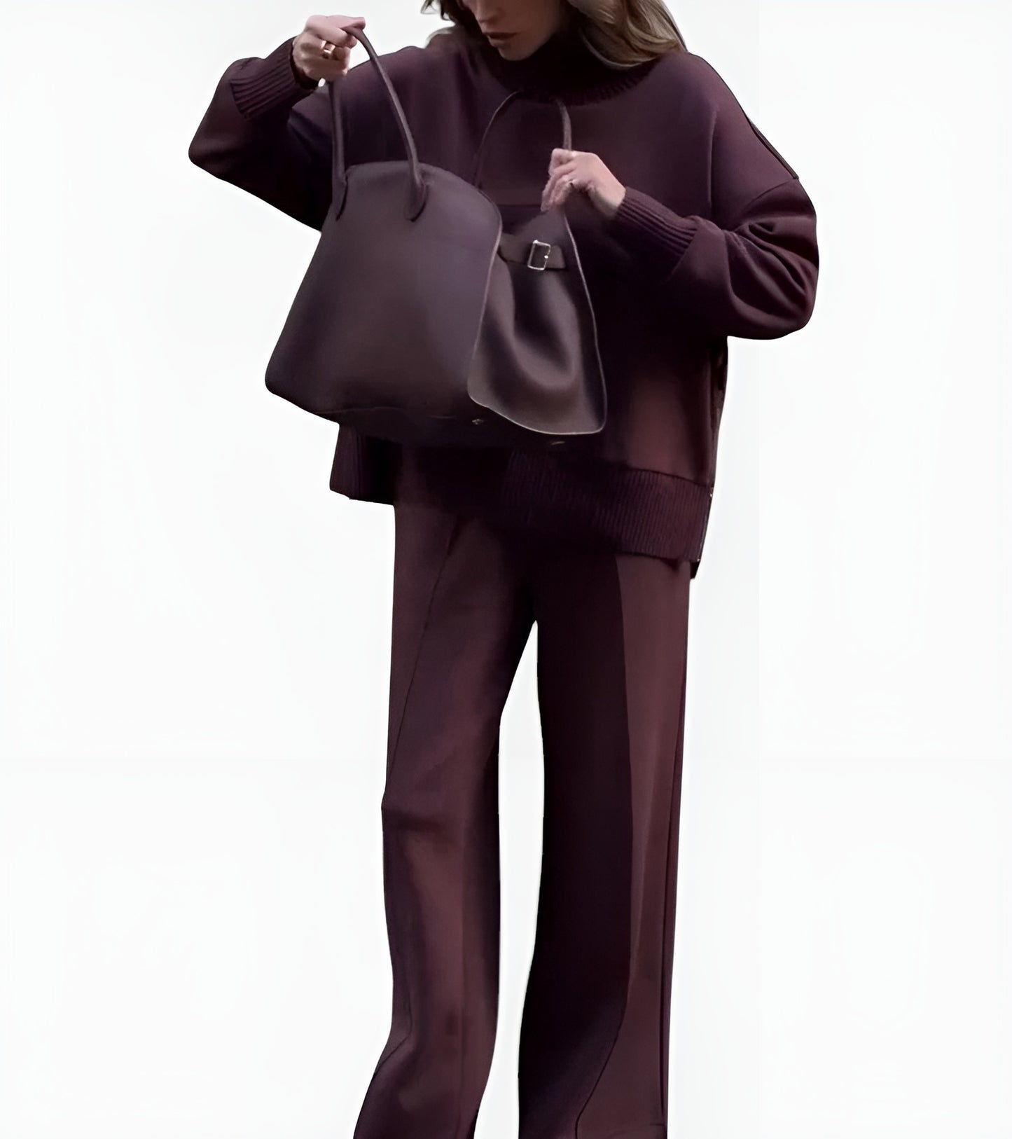 Catalina | Conjunto con Cuello Alto y Cremallera