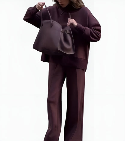 Catalina | Conjunto con Cuello Alto y Cremallera