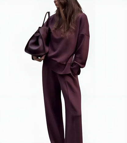 Catalina | Conjunto con Cuello Alto y Cremallera