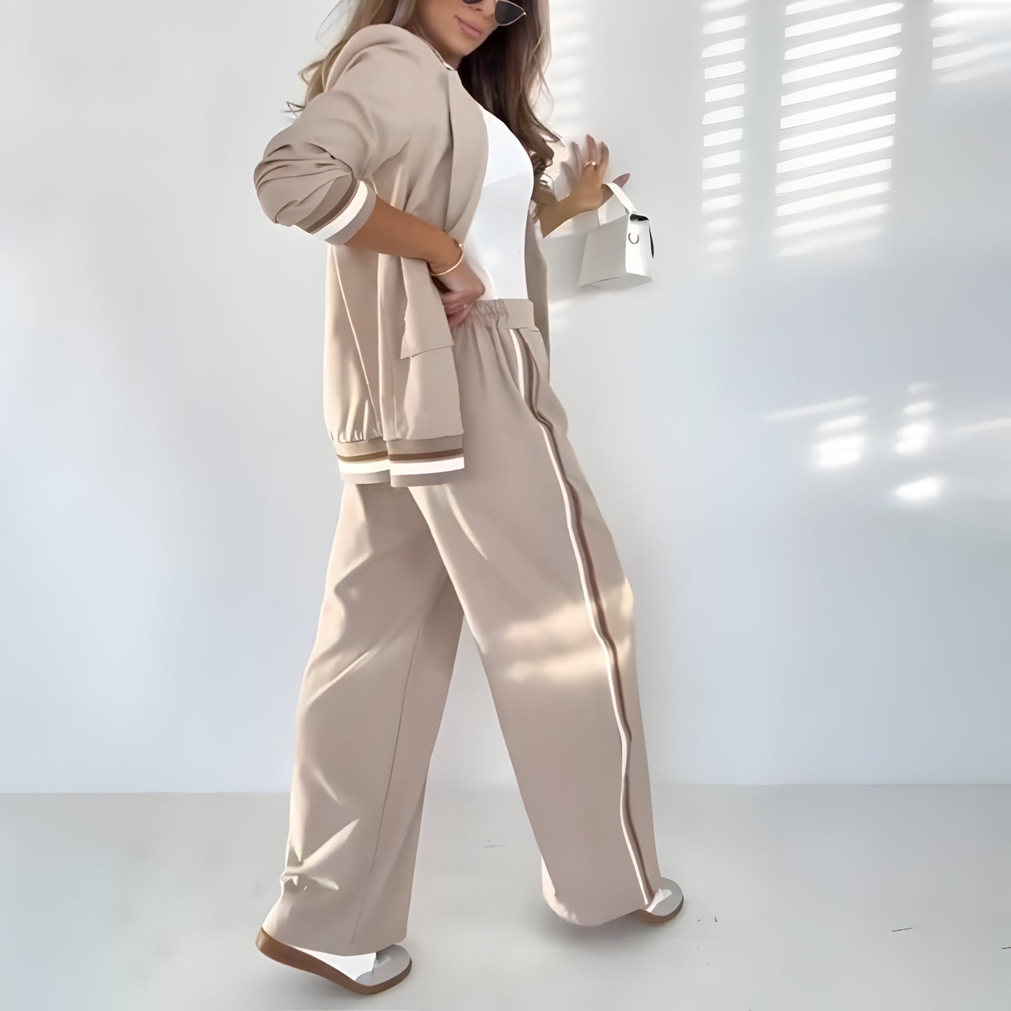 Maria | Conjunto a Rayas Chic